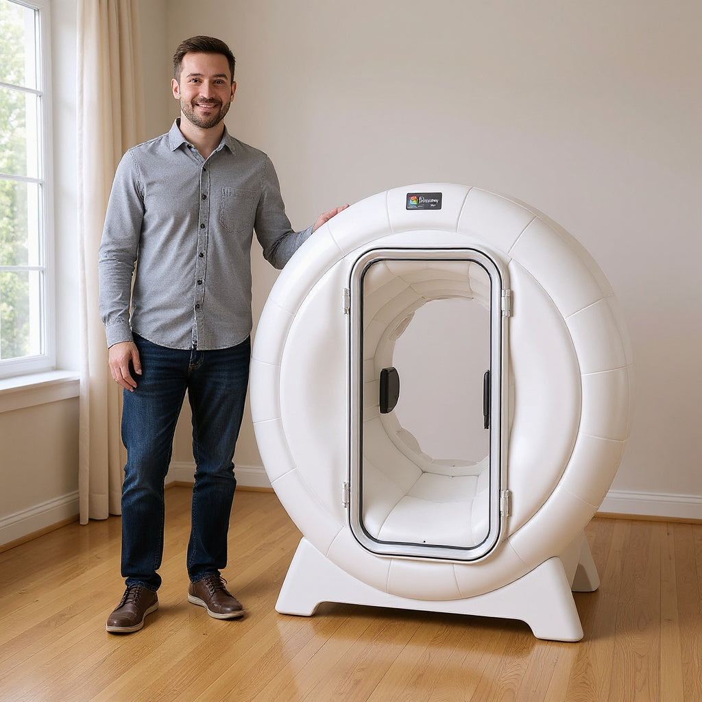 Plastic Portable Hyperbaric Chamber – 76 x 28 x 28 in, Lightweight, Modern view 4