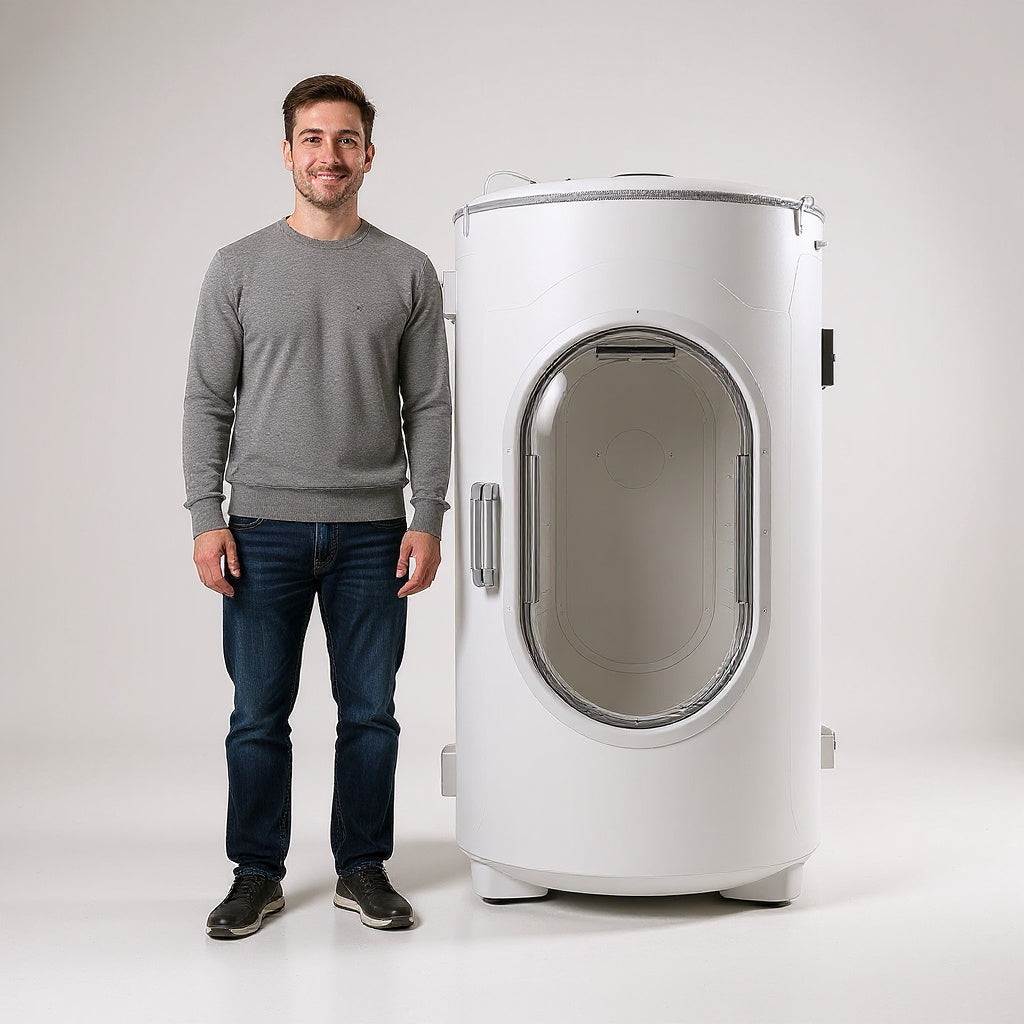 Soft Portable Hyperbaric Chamber – 28 x 28 x 78 in, Lightweight, Modern Design view 4