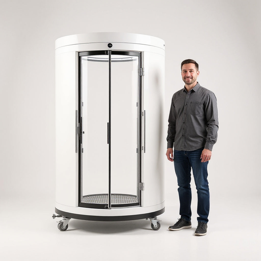 Lightweight Hyperbaric Chamber – 36 x 36 x 72 Inches, Modern, Portable view 4