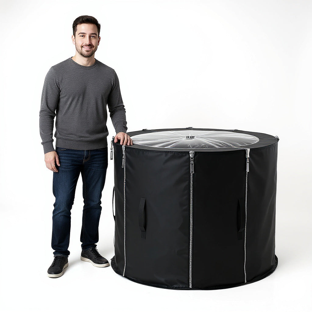 Nylon Portable Hyperbaric Chamber – 72 x 30 x 30 in, Lightweight, Modern view 4