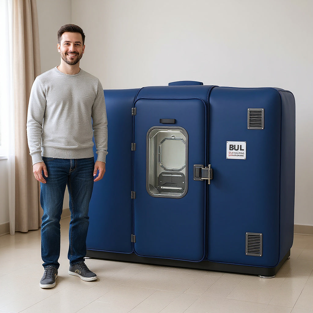 Soft Fabric Hyperbaric Oxygen Chamber – 72 x 32 x 32 in, Modern Design view 4