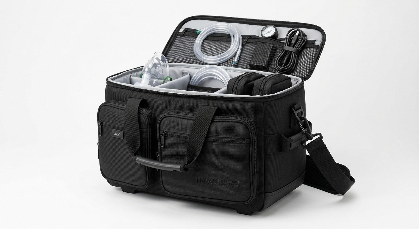 Nylon Travel Bag – 20 x 12 x 10 in, Protective, Compact